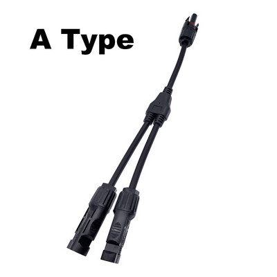 Solarni konektor fotonaponske ploče Adapter Y ogranak utikač 1 do 2 Paralelni priključak sklopa ploče baterije