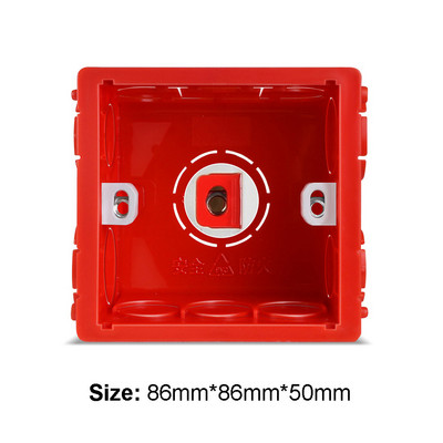 86 Montažna kutija Kazetna sklopka Utičnica Razvodna kutija Skrivena unutarnja kutija za ugradnju