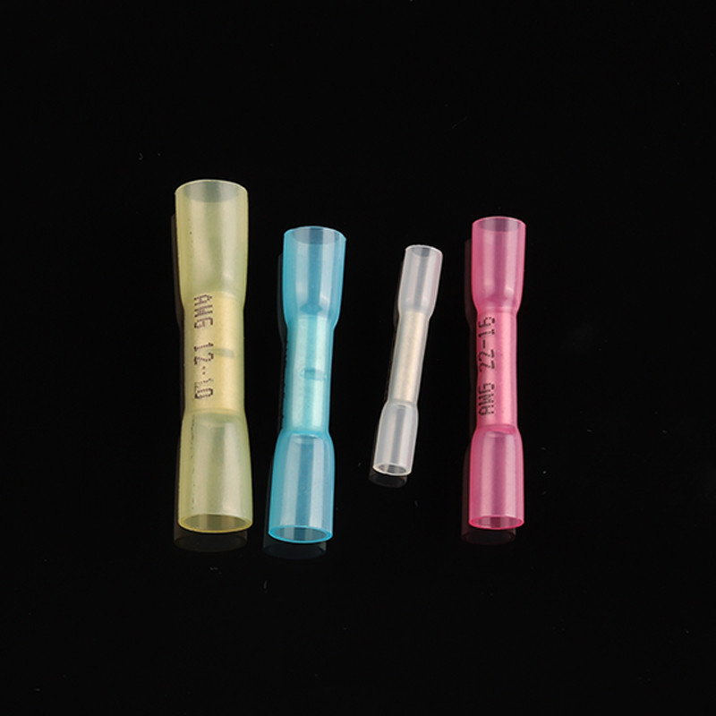 50/100/250 komada upakovanih u kutiju konektora za termoskupljajuće sučeljene žice Komplet za spajanje vodootpornih izoliranih terminala za automobilske žice