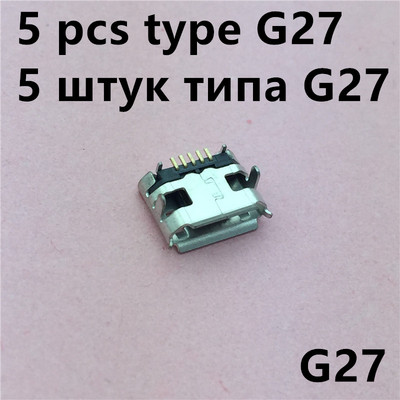 20 modela Micro USB 5pin ženski konektor za punjenje mobilnog telefona SMT utičnica Data Jack konektor Port PCB ploča Drop Shipping