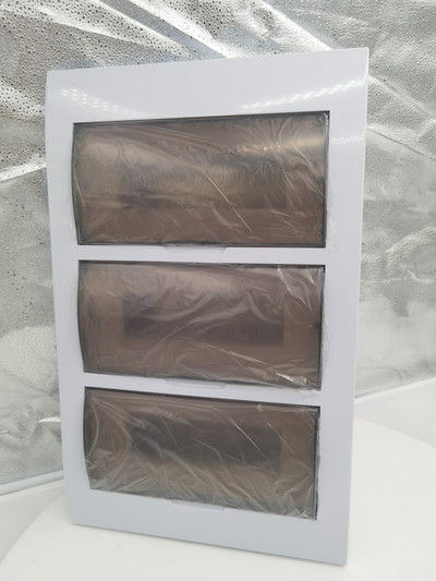 Bezmaksas piegāde Sadales skapis 4-36 stabu sadales paneļa elektriskā slēdža kārba ABS plastmasas MCB sadales kārba-TSM (skalošanas veids)