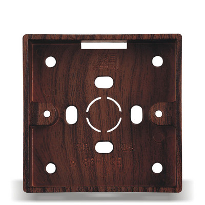 Retro kapcsoló kimenet alsó doboz fa színű 86 típusú kapcsoló aljzat csatlakozó doboz kiemelkedő falra szerelhető doboz 86x86x35mm