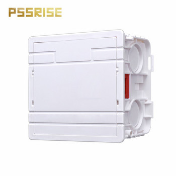 PSSRISE 86 Тип ЕС стандартна инсталационна кутия Стенен превключвател Захранващ контакт Разклонителна кутия Касета Скрита вътрешна монтажна кутия 86*86 мм