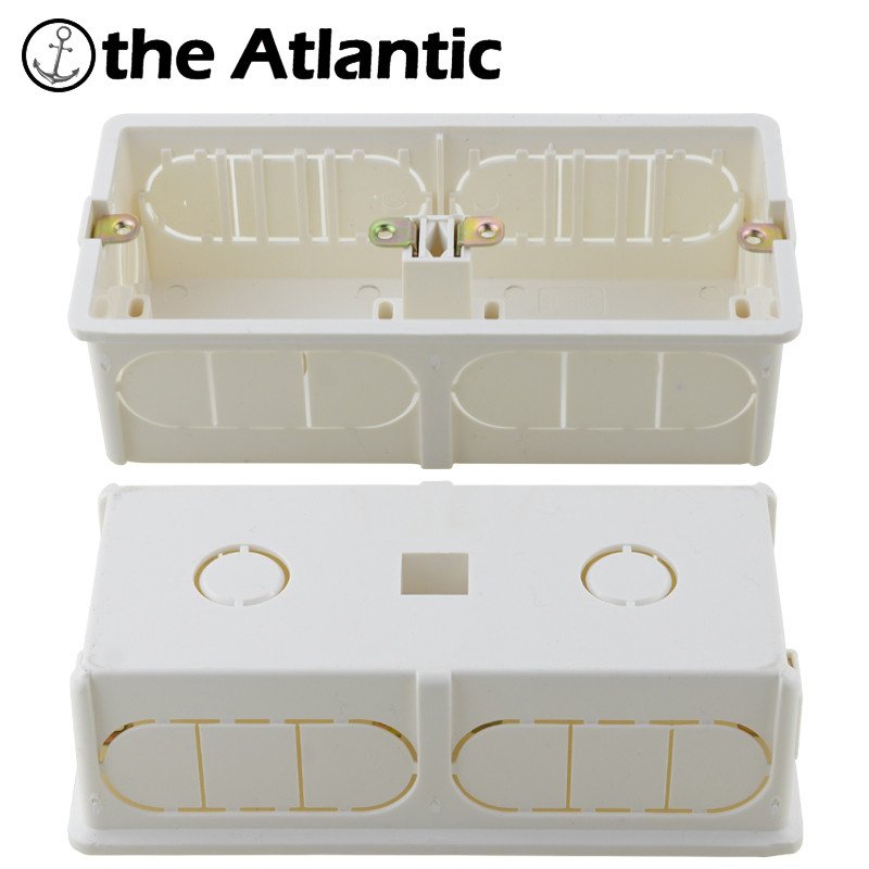 Unutarnja instalacijska kutija Unutarnja razvodna kutija Razvodna kutija Kaseta Tamna kutija za dvostruku utičnicu i prekidač 172mm*86mm