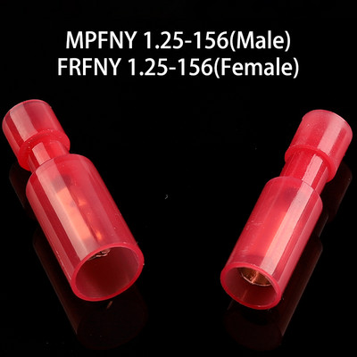 MPFNY FRFNY Tip žičane stezaljke Ženski muški Brzo spojna žica Konektor električnog kabela Najlonski izolirani utikač Savijanje kabela