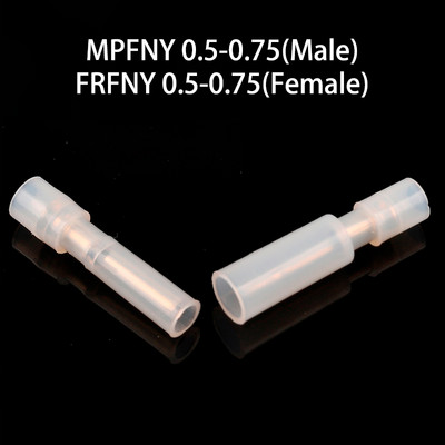 MPFNY FRFNY Tip žičane stezaljke Ženski muški Brzo spojna žica Konektor električnog kabela Najlonski izolirani utikač Savijanje kabela