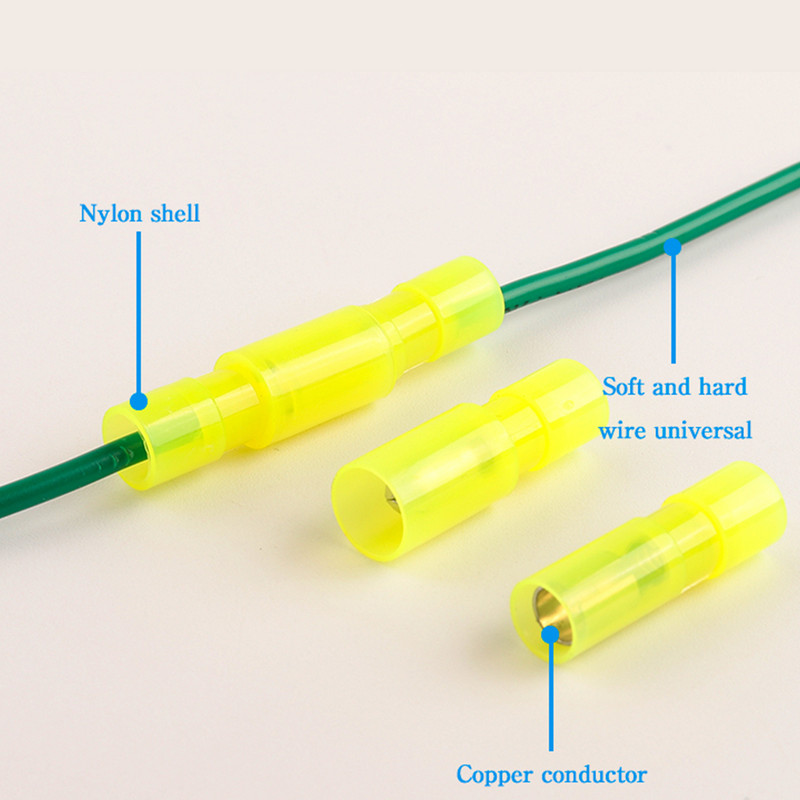 MPFNY FRFNY Tip žičane stezaljke Ženski muški Brzo spojna žica Konektor električnog kabela Najlonski izolirani utikač Savijanje kabela