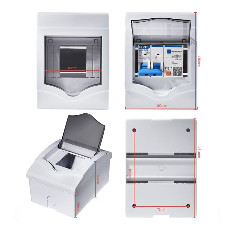 Električna razvodna kutija Kućište za kućnu rasvjetu za 2-4/5-8/9-12 strujni prekidač