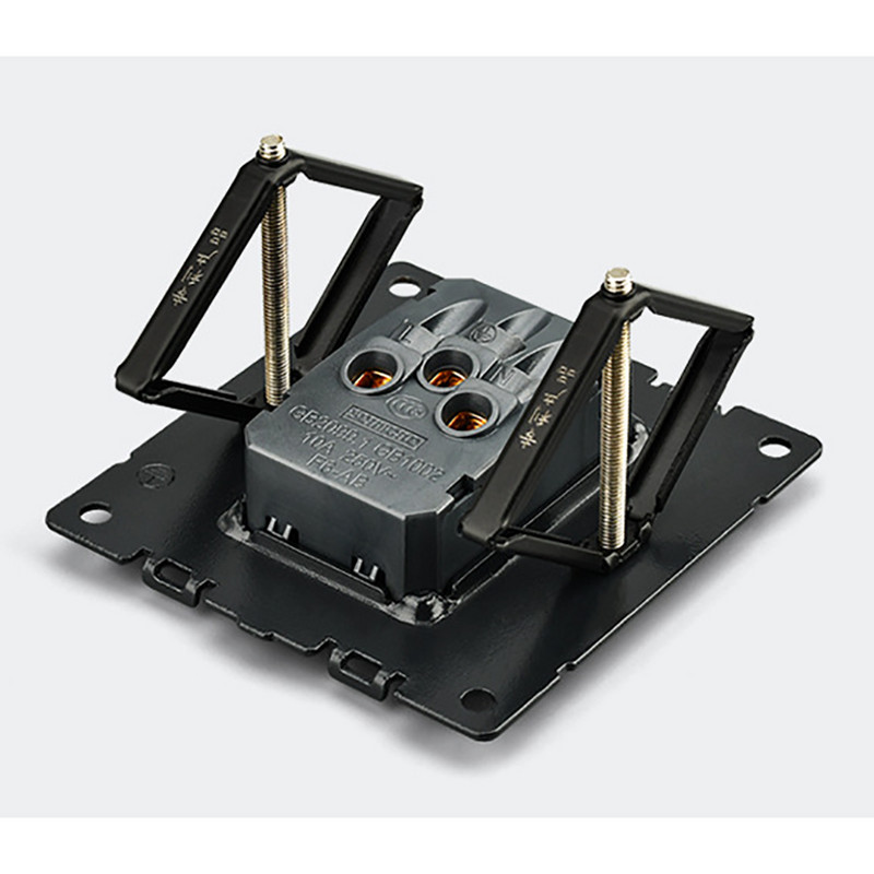 1 komplekts (10gab.) Sienas uzstādīšanas kastes remonta rīks, slepenais slēdža stiprinājums kasešu labotājs atbalsta stieņa elektriķa piederumi