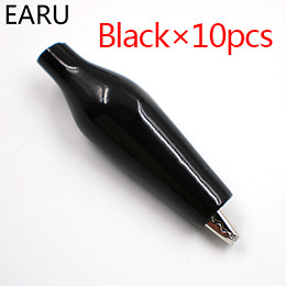 20tk 28MM metallist alligaatoriklamber G98 krokodilli elektriklambri testimissondi mõõtur must punane plastikust pakiruumi auto akuga