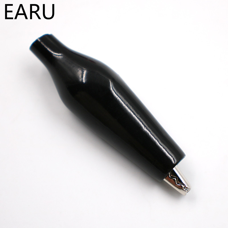 20tk 28MM metallist alligaatoriklamber G98 krokodilli elektriklambri testimissondi mõõtur must punane plastikust pakiruumi auto akuga