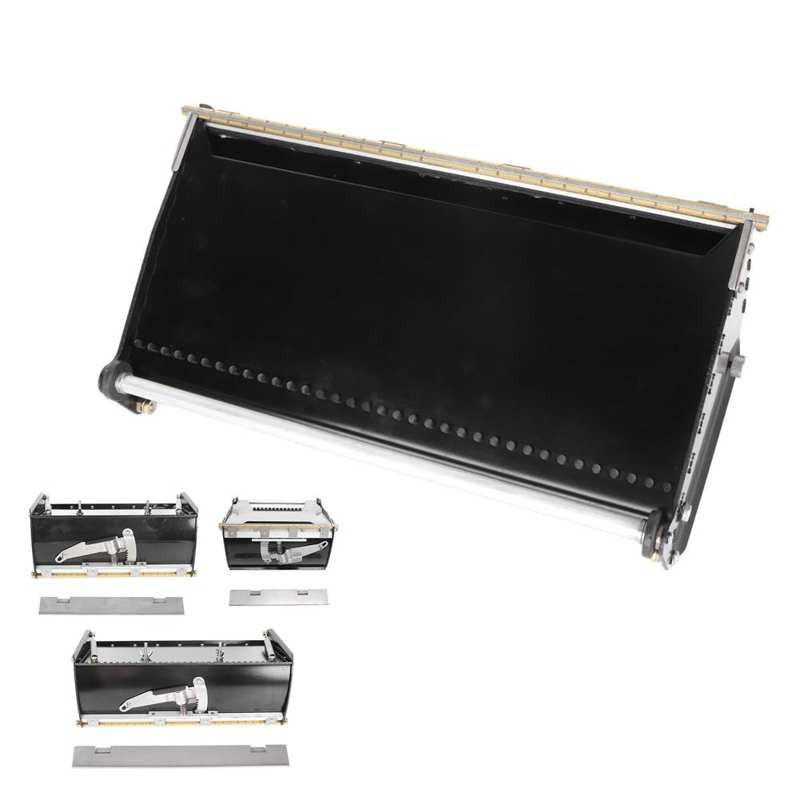 Alat za završnu obradu zidova, ravna kutija za kit standardne veličine s poklopcem za uređenje doma