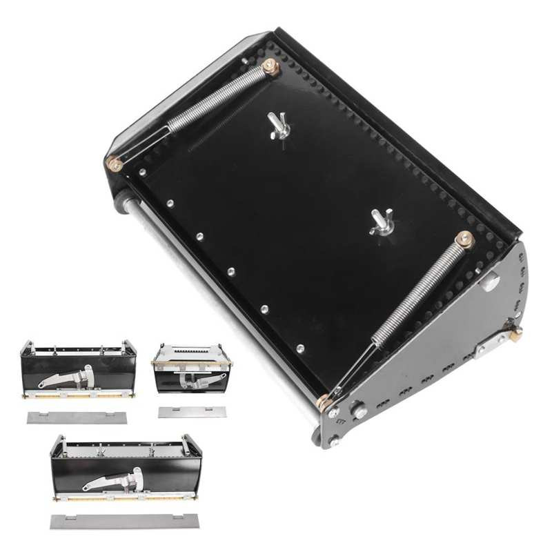 Alat za završnu obradu zidova, ravna kutija za kit standardne veličine s poklopcem za uređenje doma