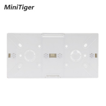 Кутия за външен монтаж на Minitiger 172 мм * 86 мм * 33 мм за 86 тип двойни сензорни превключватели или контакти, приложими за всяка позиция на повърхността на стената