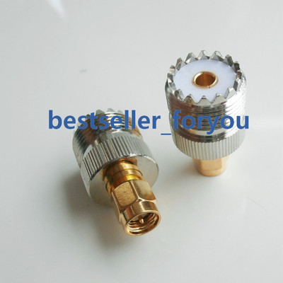 SMA jungtis prie SMA N BNC UHF RPSMA SO239 PL259 vyriškas moteriškas tiesus RF adapterio keitiklis