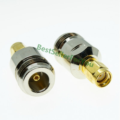 SMA jungtis prie SMA N BNC UHF RPSMA SO239 PL259 vyriškas moteriškas tiesus RF adapterio keitiklis