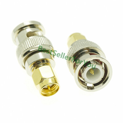 SMA jungtis prie SMA N BNC UHF RPSMA SO239 PL259 vyriškas moteriškas tiesus RF adapterio keitiklis