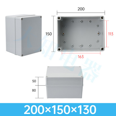 Veekindel plastkarp, ip67 elektroonikakarp, instrumendi disain, elektrilise disaini kast, abs, välistingimustes, ühenduskarp