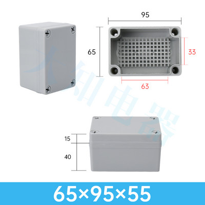Veekindel plastkarp, ip67 elektroonikakarp, instrumendi disain, elektrilise disaini kast, abs, välistingimustes, ühenduskarp