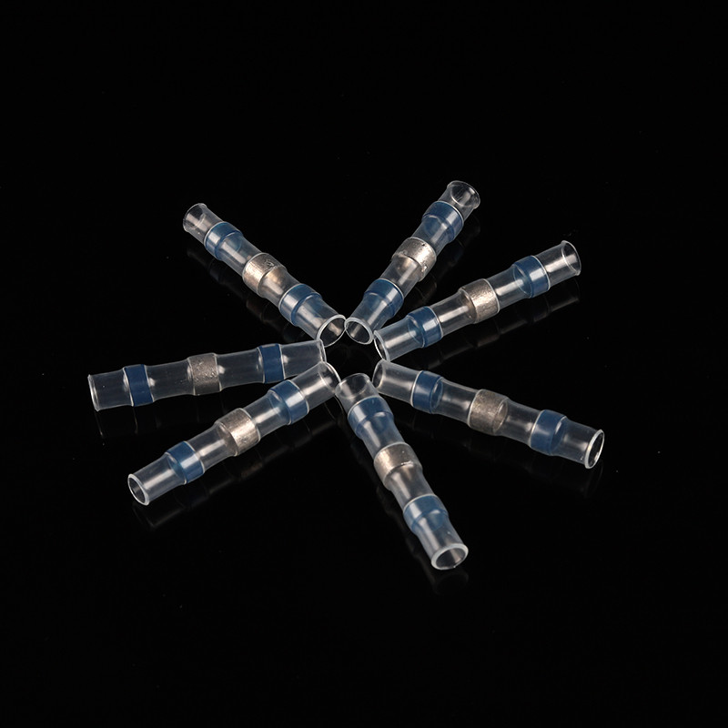 Ūdensizturīgs lodēšanas blīvējums uzmavas Termiski saraušanās sadursvadu savienotāji Elektriskie kabeļi Savienojumi Konservēti spailes dzelteni 4-6mm²/12-10AWG