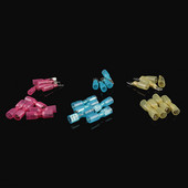 Siltuma saraušanās savienojuma spailes Izolēts sadursvadu savienotājs Elektrības kabeļa uzgalis