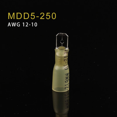 Siltuma saraušanās savienojuma spailes Izolēts sadursvadu savienotājs Elektrības kabeļa uzgalis