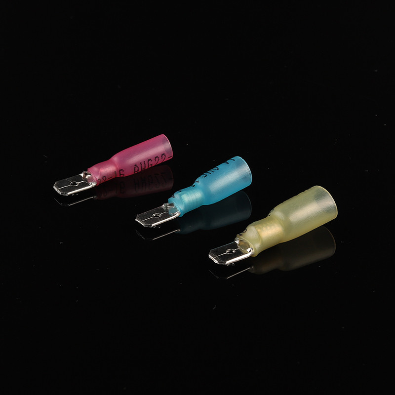 Siltuma saraušanās savienojuma spailes Izolēts sadursvadu savienotājs Elektrības kabeļa uzgalis