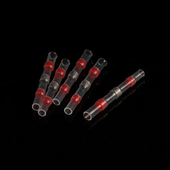 Αδιάβροχο Heat Shrink Soldering Seal Slee Splice κόκκινα τερματικά Κιτ συνδετήρα άκρου με μόνωση Ηλεκτρικό σύρμα Συγκολλημένος ακροδέκτης