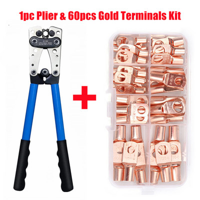 260/240/60CPS Asortiman Automobili Bakreni prstenasti terminalni konektor za žicu sa stiskanjem golih kabela Baterijski terminali Komplet lemljenih konektora