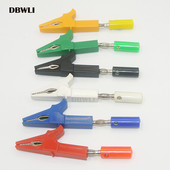 55 mm alligaatoriklamber + BANAANIPISTIK, testsond 4 mm banaanipistiku kaabliklambritega