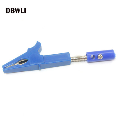 55 mm alligaatoriklamber + BANAANIPISTIK, testsond 4 mm banaanipistiku kaabliklambritega