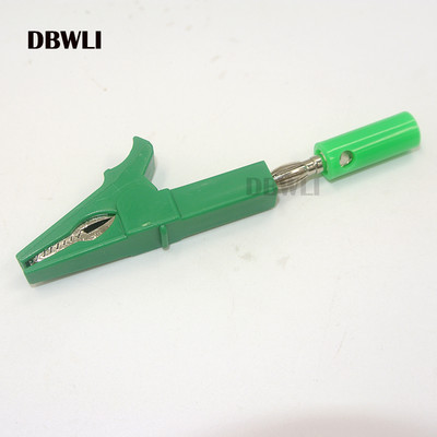 55 mm alligaatoriklamber + BANAANIPISTIK, testsond 4 mm banaanipistiku kaabliklambritega