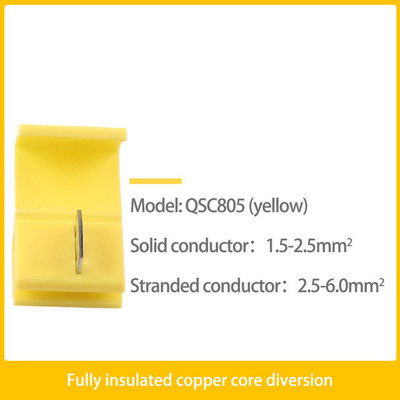 10/30/50PCS žičani konektor Scotch Lock Snap AWG22-18 bez loma kabela izolirani stegnuti brzo spojeni električni terminali