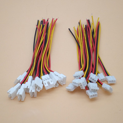 10 pair Micro JST PH 2.0 2P 3P 4P 5P 6PIN vīrišķais kontaktdakšas savienotājs ar vadu kabeļiem 100 mm