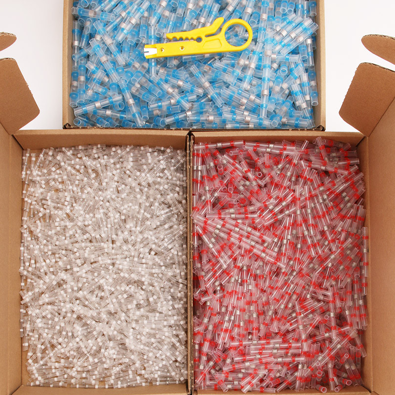 Lemljena brtva Termoskupljajuće Vodootporne čeone žice Konektori Stezaljke Električni bakar s lemnom čahurom Bullet konektor