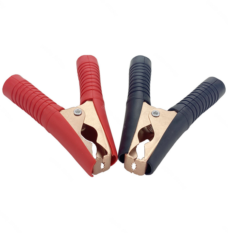 Vruće automobilske aligatorske kopče Stezaljke za baterije Krokodilska kopča 100A crvena i crna