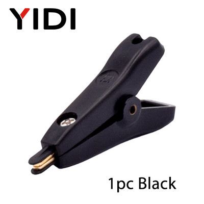 YIDI izolirana 5A ravna krokodilska stezaljka, 52 mm LCR Kelvin bakarna mjedena aligatorska stezaljka, metalne ispitne stezaljke za kabelsku bateriju