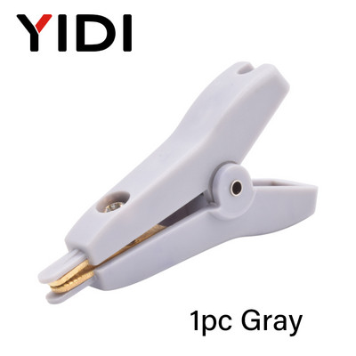 YIDI izolirana 5A ravna krokodilska stezaljka, 52 mm LCR Kelvin bakarna mjedena aligatorska stezaljka, metalne ispitne stezaljke za kabelsku bateriju