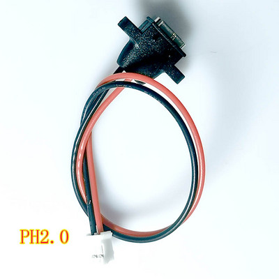 C tipa USB 3.1 savienotājs, 2 kontaktu SMD SMT metināšanas vads, iekšpuse, ūdensnecaurlaidīga sieviešu ligzda, gumijas gredzens ar augstas strāvas ātrās uzlādes pieslēgvietu