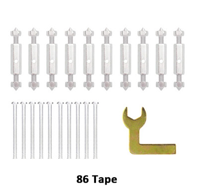 86/118 Vrsta prekidača Kazeta Vijak Potporna šipka Ploča Kazeta Donja kutija Popravljač za zidnu utičnicu Alati za popravak dna kutije Dostupno