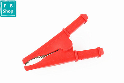 2PCS Battery Test Steps 55MM HV Alligator Steps for Banana plug 4mm Multimeter Pen Kabel Sonde Crocodile Clip