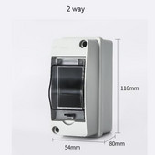 HT-5 Way 2/3/5 Ways Vodootporna vanjska razvodna kutija Razvodna kutija Plastična strujna kutija