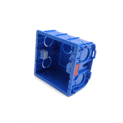 Podesiva montažna kutija Kazetni prekidač za PVC razvodnu kutiju tipa 86 Skrivena skrivena unutarnja zidna utičnica Bijela Crvena Plava Boja