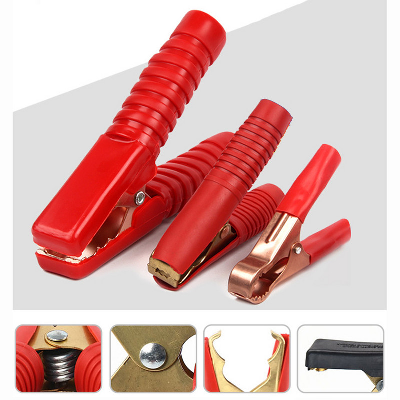 8PCS (4 para) aligatorske kopče Pinces krokodilska kopča Automobil karavan kombi Ispitna kopča akumulatora Utikač za napajanje Aligator kopča stezaljke