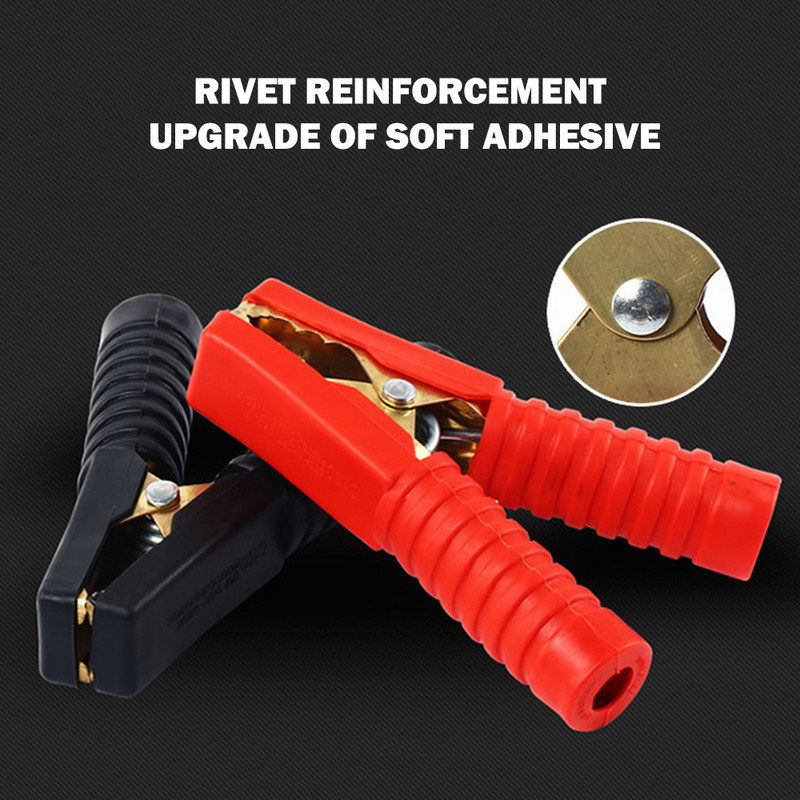 8PCS (4 para) aligatorske kopče Pinces krokodilska kopča Automobil karavan kombi Ispitna kopča akumulatora Utikač za napajanje Aligator kopča stezaljke