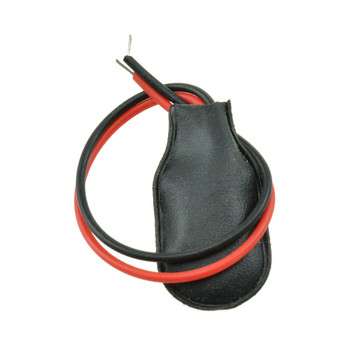 10PCS I Type 9V Clip-on Battery Connector Leather Shell Black Red Wired 9 Volt Battery Clip Connector Държач на батерията за Arduino