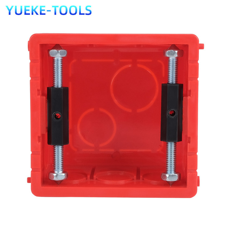 Zidna kutija Prekidač za svjetlo Razvodne kutije Montaža svjetiljke Alat za popravak Montaža Tajna skrovišta Model 86 Potporna šipka za popravak kaseta