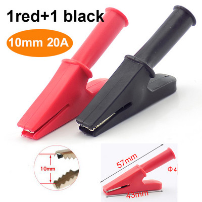 10A 20A 30A 50A Aligatorska kopča krokodilski adapter 2 mm 4 mm banana utikač kopča sonde za multimetarsku olovku Ispitni kabel Izolirani kabel