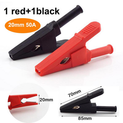 10A 20A 30A 50A Aligatorska kopča krokodilski adapter 2 mm 4 mm banana utikač kopča sonde za multimetarsku olovku Ispitni kabel Izolirani kabel