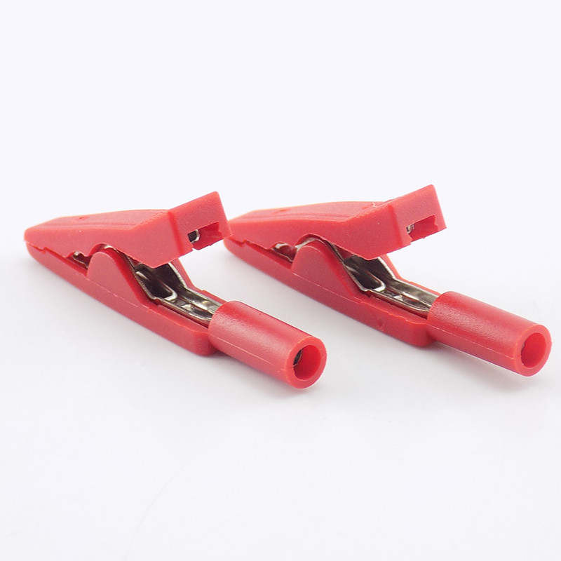 10A 20A 30A 50A Aligatorska kopča krokodilski adapter 2 mm 4 mm banana utikač kopča sonde za multimetarsku olovku Ispitni kabel Izolirani kabel